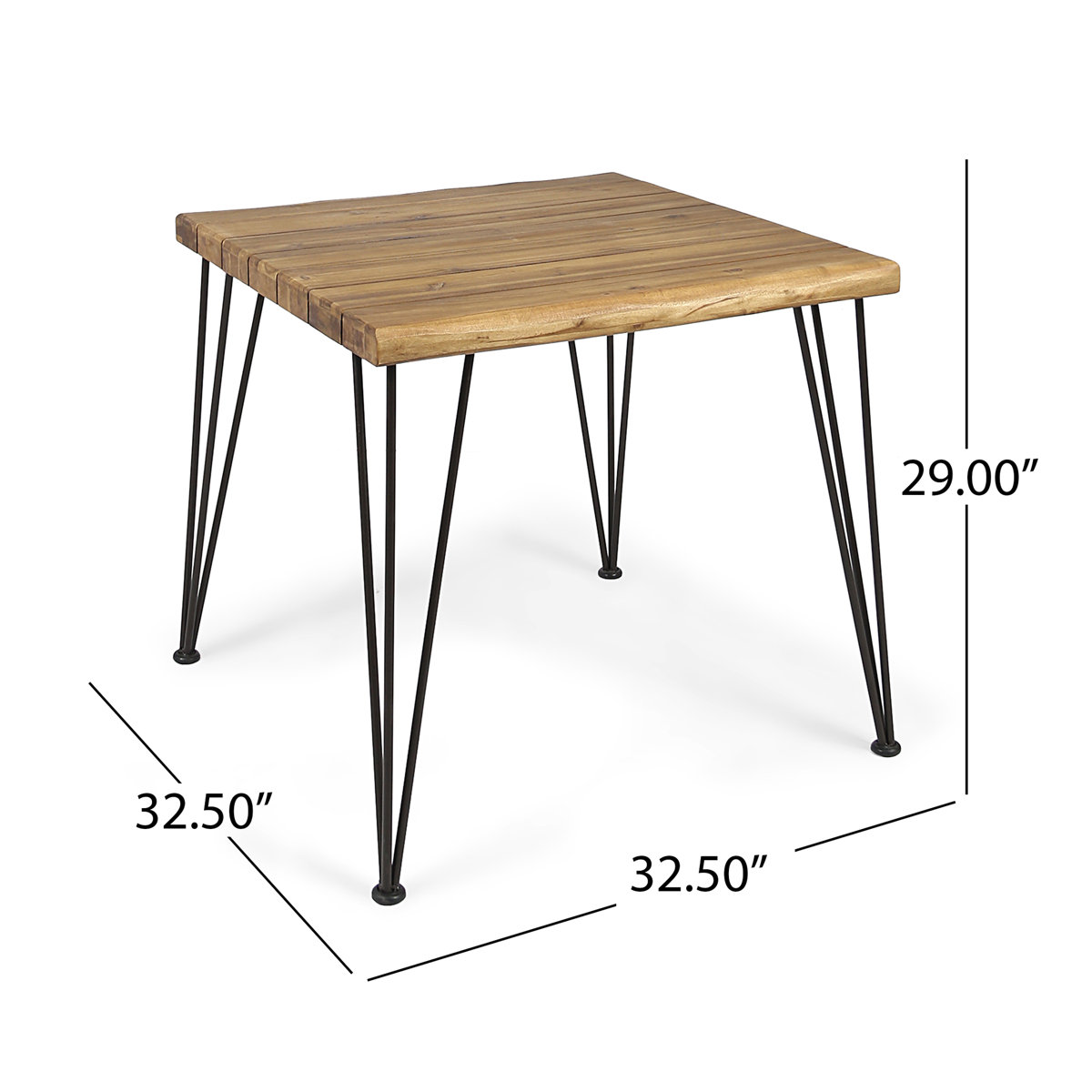 Charlton Home® Kendig Solid Wood 4 Person Dining Table & Reviews
